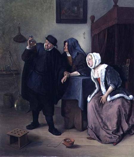 The Physician's Visit from Jan Havickszoon Steen