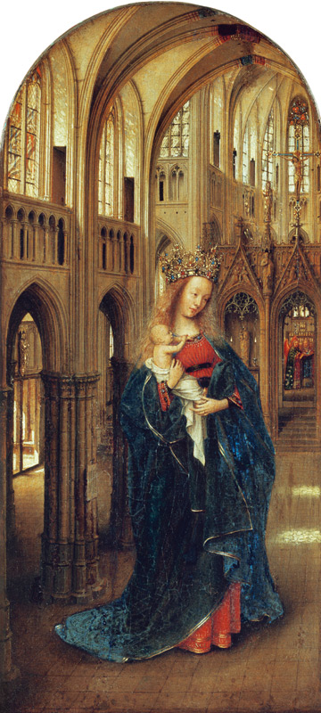 Madonna in the church from Jan van Eyck