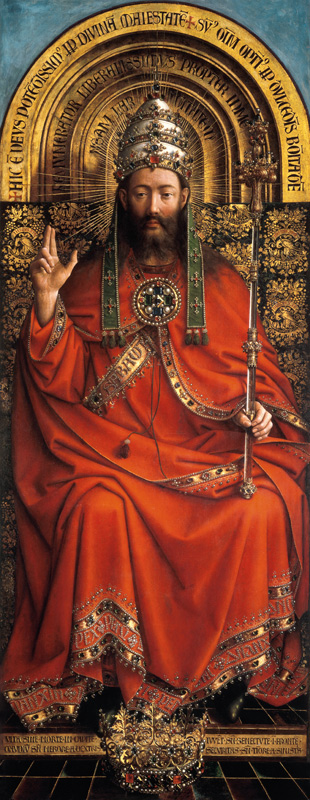 God the Father from Jan van Eyck