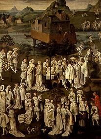 Medieval feast. from Jan van Eyck