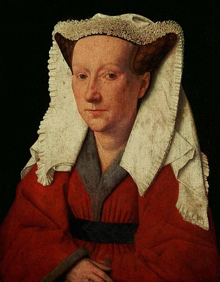 Portrait of Margaret van Eyck from Jan van Eyck