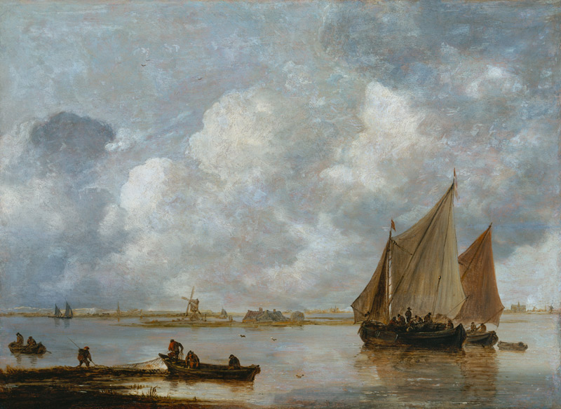 The Haarlemer sea from Jan van Goyen