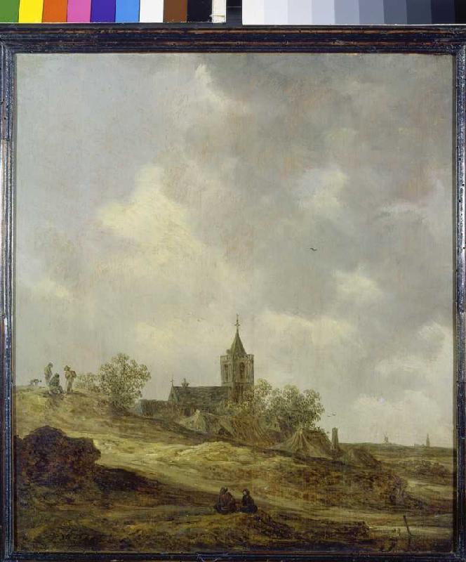 Village church in dune landscape. from Jan van Goyen