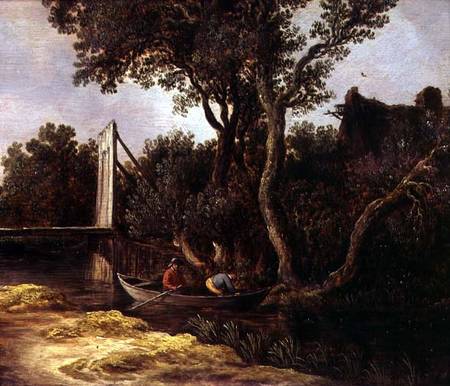 Landscape with Bridge from Jan van Goyen
