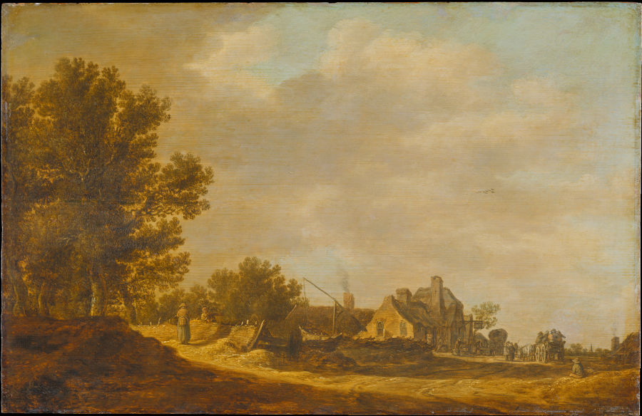 Landscape with Tavern from Jan van Goyen
