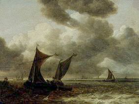 Seascape. from Jan van Goyen