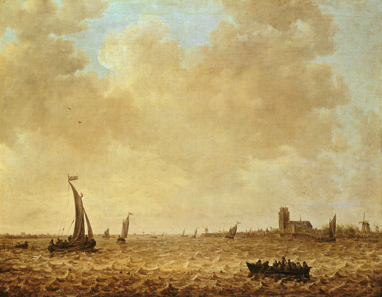 View of the Old Maas, Dordrecht from Jan van Goyen