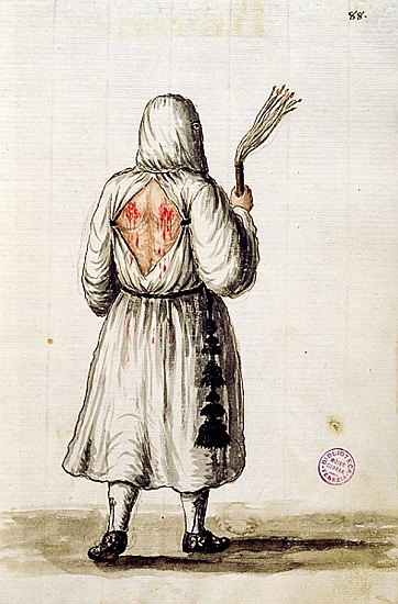 A Flagellant from Jan van Grevenbroeck
