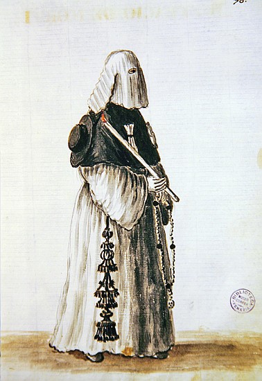 Robes of the Confraternity of the Suffering of Death from Jan van Grevenbroeck