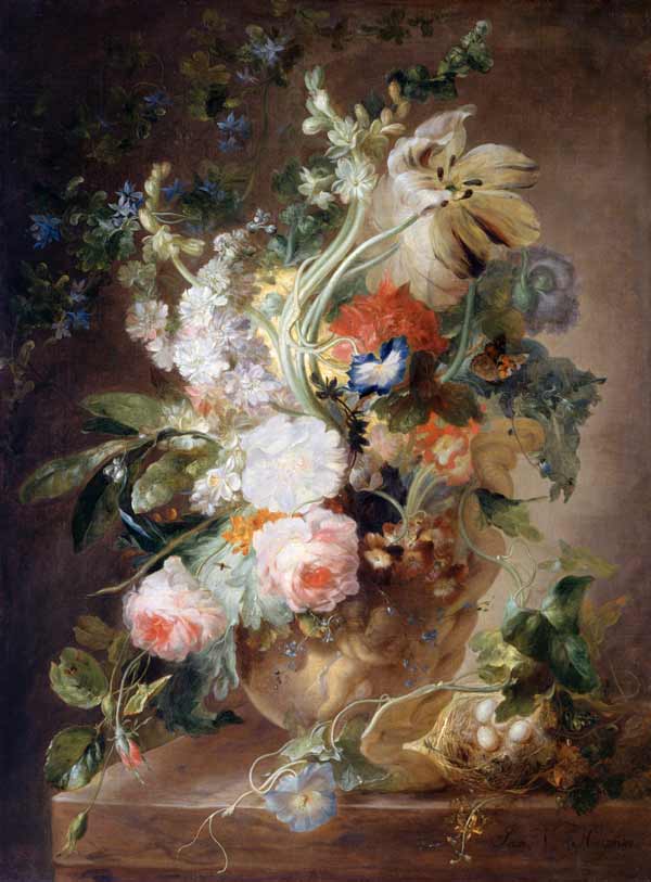 Blumenstrauss in einer Vase from Jan van Huysum