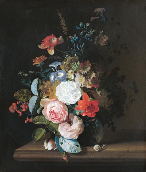 Flower painting. from Jan van Huysum