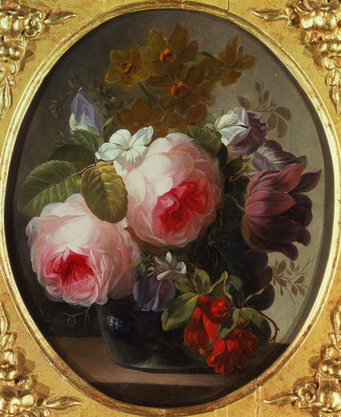 Roses and Other Flowers in a Vase from Jan van Os