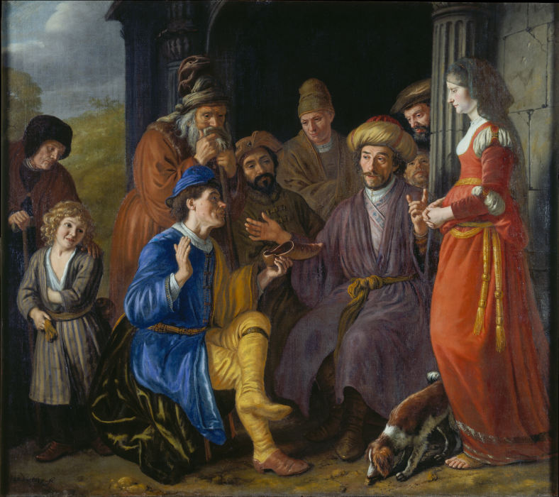 Boaz assumes the Legacy of Elimelech from Jan Victors