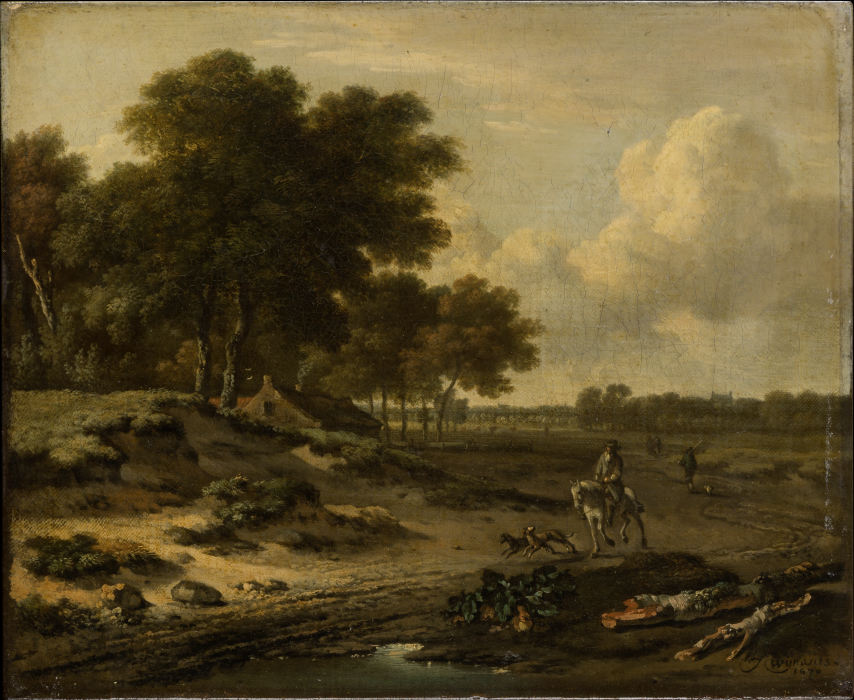 Landscape with Rider from Jan Wijnants