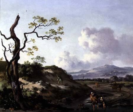 A Landscape with Travellers from Jan Wynants
