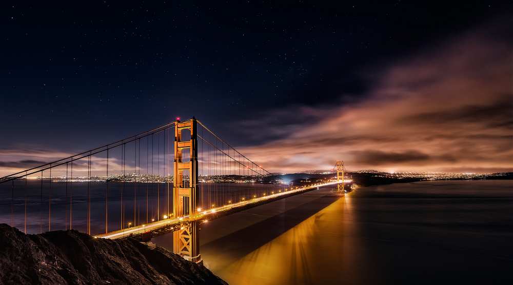 Golden Gate to Stars from Javier De la