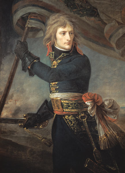 General Bonaparte (1769-1821) on the Bridge at Arcole from Jean-Antoine Gros