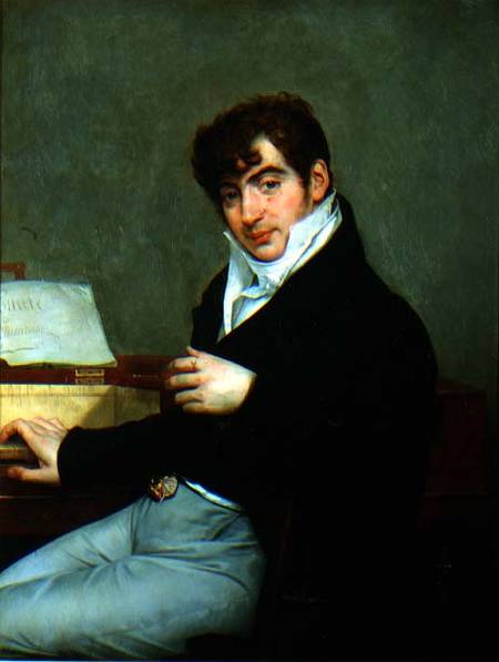 Portrait of Pierre Zimmermann (1785-1853) from Jean-Antoine Gros