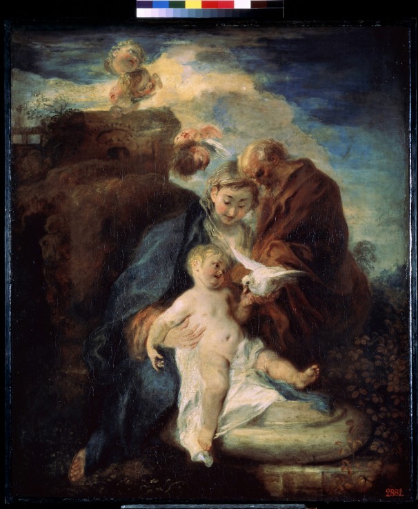 The Holy Family (Rest on the Flight into Egypt) from Jean Antoine Watteau