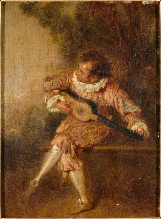 Mezzetino from Jean Antoine Watteau