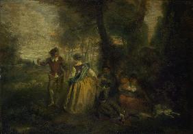 Watteau / Pastoral Pleasures / c. 1716