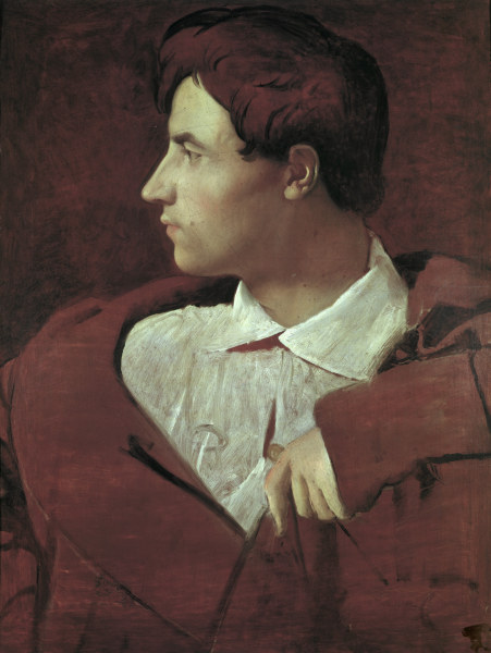 Jean Baptiste Desdeban Portrait from Jean Auguste Dominique Ingres