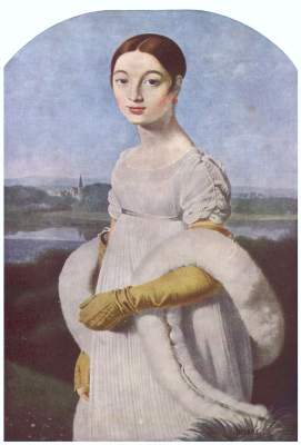 Mademoiselle Riviere from Jean Auguste Dominique Ingres
