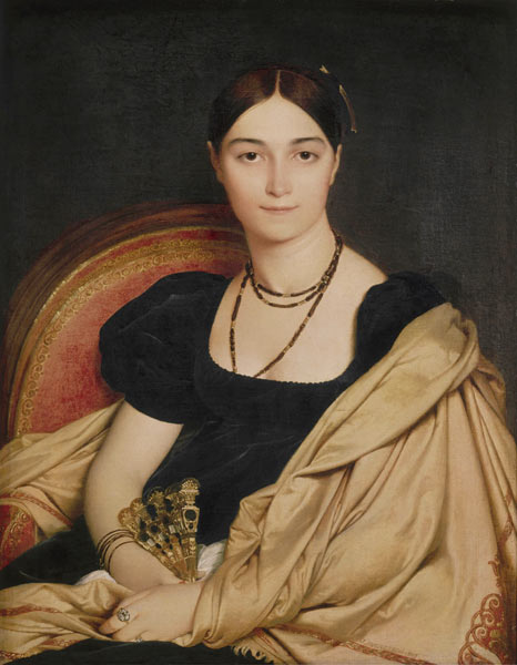 Portrait de Madame Duvaucey  from Jean Auguste Dominique Ingres