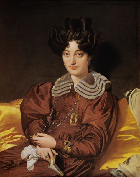 Portrait of Madame Marcotte de Sainte-Marie (1803-62) from Jean Auguste Dominique Ingres