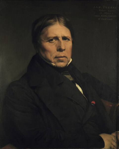 Self-portrait of Ingres