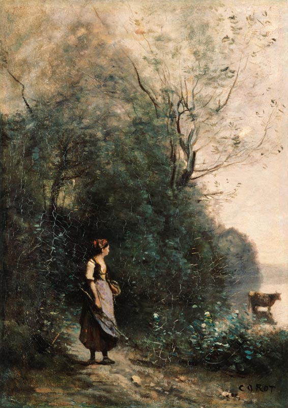 Sea landscape. from Jean-Baptiste-Camille Corot