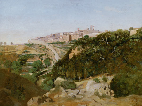 Volterra from Jean-Baptiste-Camille Corot