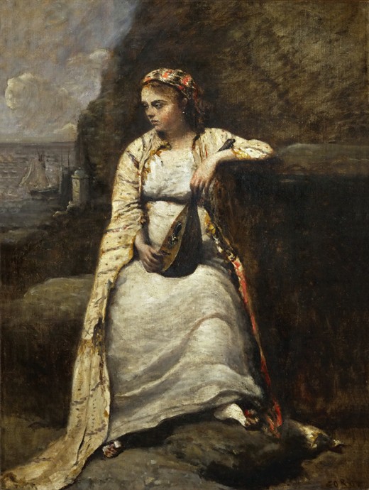 Haydée from Jean-Baptiste-Camille Corot
