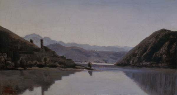 Lago di Piediluco, Umbria from Jean-Baptiste-Camille Corot