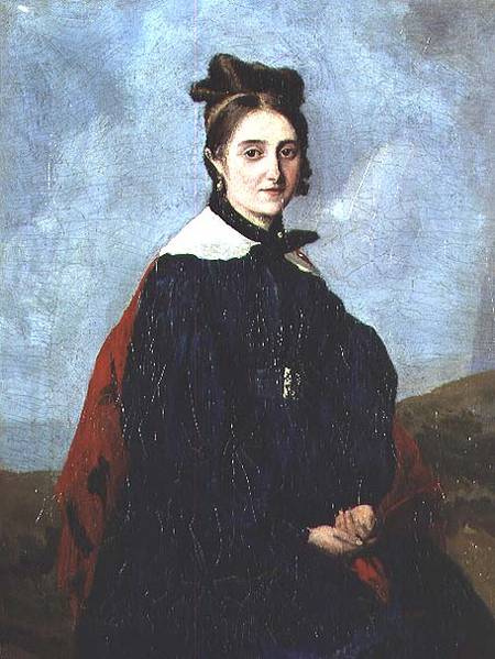 Mlle. Alexina Ledoux from Jean-Baptiste-Camille Corot