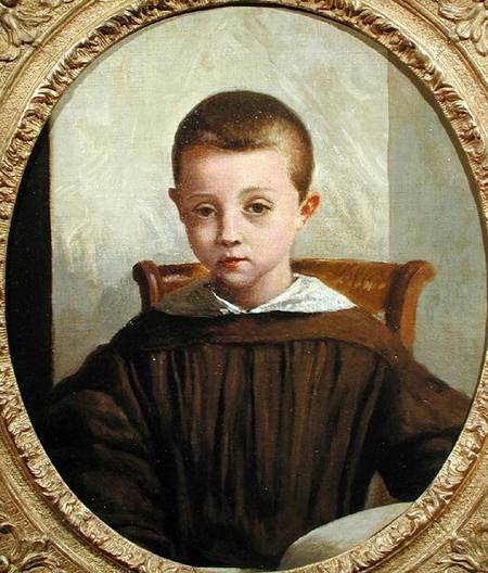 The Son of M. Edouard Delalain from Jean-Baptiste-Camille Corot
