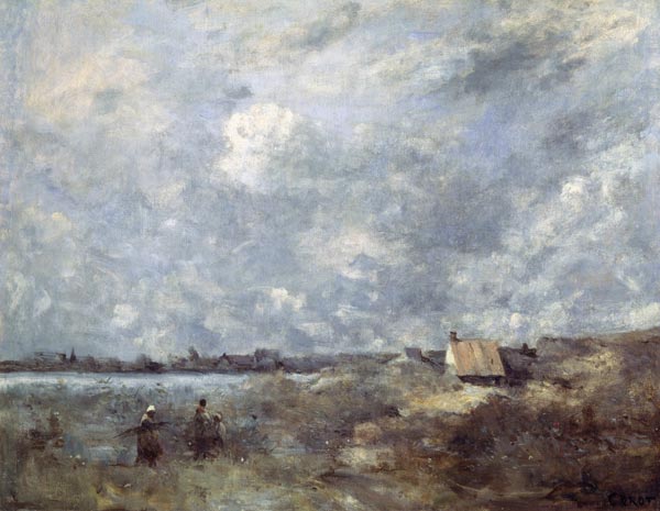 Stormy Weather. Pas de Calais from Jean-Baptiste-Camille Corot