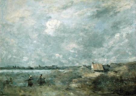 Stormy Weather, Pas de Calais from Jean-Baptiste-Camille Corot