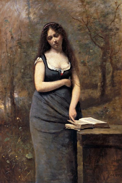 Velleda. from Jean-Baptiste-Camille Corot