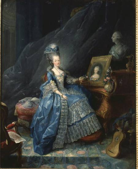 Marie-Therese de Savoie (1756-1805) from Jean Baptiste Andre Gautier D'Agoty