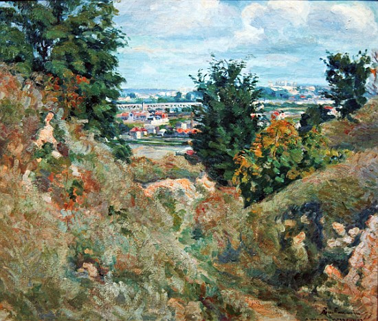 Valley near Paris from Jean Baptiste Armand Guillaumin