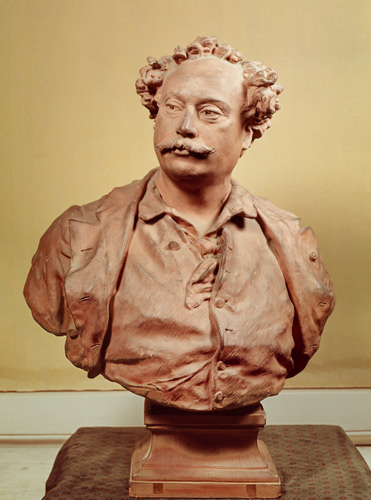 Portrait of Alexander Dumas fils (1802-70) from Jean Baptiste Carpeaux