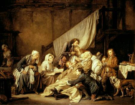 The Paralytic from Jean Baptiste Greuze