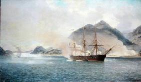 Naval Battle of the Strait of Shimonoseki, 20th July 1863