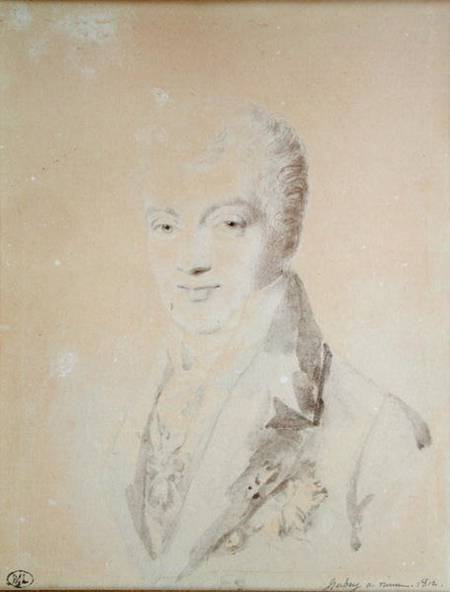 Klemens Wenzel Nepomuk Lothar (1773-1859) Prince of Metternich-Winneburg from Jean-Baptiste Isabey