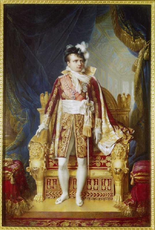 Napoleon voucher distinctive miniature from Jean-Baptiste Isabey