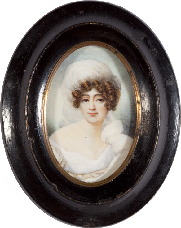 Portrait of Maria Countess Walewska (1786-1817) from Jean-Baptiste Isabey