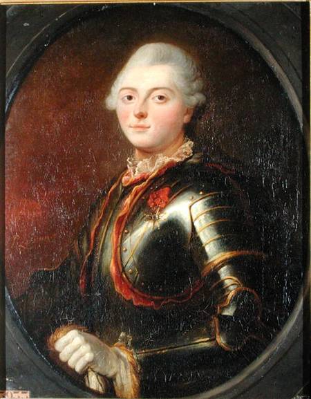 Admiral Charles-Henri Theodat (1729-94) Count of Estaing from Jean Baptiste Lebrun
