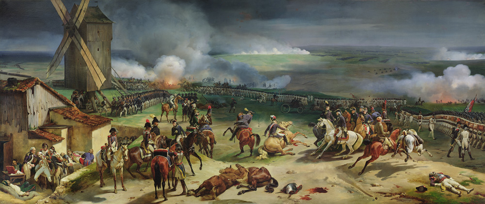 Battle of Valmy, 20th September 1792 from Jean Baptiste Mauzaisse
