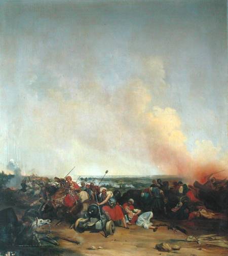 Battle of Sidi-Ferruch from Jean-Baptiste-Prudent Carbillet